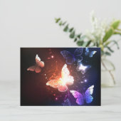 Carte Conseil Clowing Night Butterflies (Debout devant)