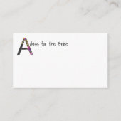 Carte Conseil Conseiller pour l'épouse (Devant)