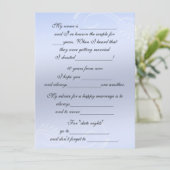 Carte Conseil Conseils de mariage drôles et mignons pour la mari (Debout devant)