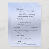 Carte Conseil Conseils de mariage drôles et mignons pour la mari (Devant / Derrière)