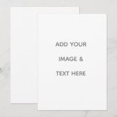 Carte Conseil Create Your Own white  (Devant / Derrière)