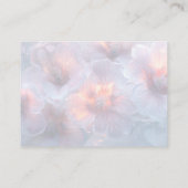 Carte Conseil Créez vos propres fleurs éthérées brillantes (Dos)