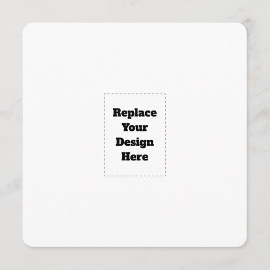 Carte Conseil Créez votre propre blanc  (Devant)