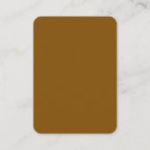 Carte Conseil Créez Votre Propre Brun (Dos)