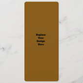 Carte Conseil Créez Votre Propre Brun (Devant)
