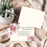 Carte Conseil Crème glacée Recette de demande pour la mariée<br><div class="desc">Célébrez la future mariée avec une douce et délicieuse douche nuptiale sur le thème de la crème glacée ! Ce thème amusant et rafraîchissant est parfait pour un rassemblement d'été ou pour toute mariée qui aime toutes les choses glaces. L'évènement vous propose un éventail de saveurs de crème glacée, de...</div>
