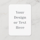 Carte Conseil Customizable Your Design or Text Here Personalized (Devant)