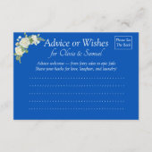 Carte Conseil Demande de conseils sur le mariage - (Devant)