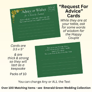 Carte Conseil Demande d'indices de mariage -