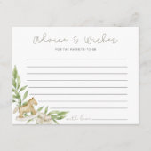 Carte Conseil Des conseils rustiques neutres pour les femmes sou (Devant)