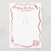 Carte Conseil Devinez la robe C'est l'amour Douce soirée de mari (Devant)