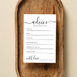 Carte Conseil Élégante calligraphie Mariage classique<br><div class="desc">Elégante Calligraphie Classic mariage carte de place est la touche finale parfaite à toute réception de mariage. Avec son design intemporel et sa calligraphie délicate, il vous impressionnera et apportera une touche de sophistication à votre journée spéciale. Cette carte est disponible dans une variété de styles, des conseils de mariage...</div>