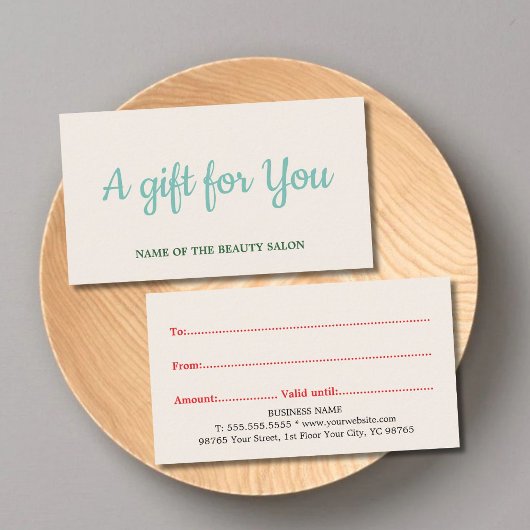 Carte Conseil Élégante saison de vacances Pastel Propre