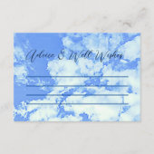 Carte Conseil Elle est Sur Cloud Nine ! Fête des mariées/Bachelo (Devant)