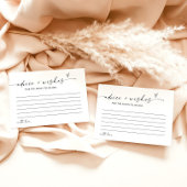 Carte conseil et souhaits de Fête des mariées, min