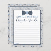 Carte conseil et voeux, Little Man (Devant / Derrière)