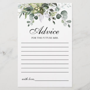 Carte conseil Eucalyptus