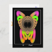 Carte Conseil Fiche Tarot (Devant / Derrière)