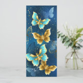 Carte Conseil Golden butterflies (Debout devant)