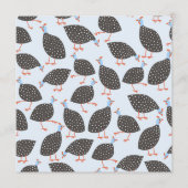 Carte Conseil Guinée Hen Bird (Devant)