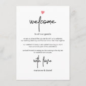 Carte Conseil Infos d'itinéraire du scénario Mariage stylé (Dos)