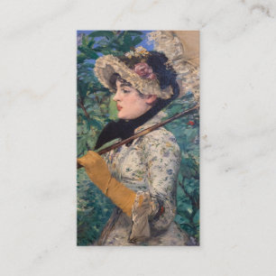Carte Conseil Jeanne (Printemps) Par Édouard Manet