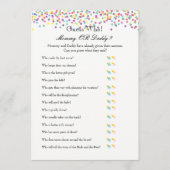 Carte Conseil Jeu d'aspersion pour bébé - Wives for Baby and Dev (Devant)