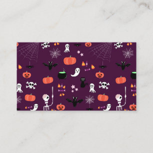 Carte Conseil Jolie Halloween créatif et effrayant