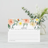 Carte Conseil La collection de Mariages Spring Blossoms (Debout devant)