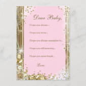 Carte Conseil La Princesse Tutu Pearls veut un bébé (Dos)