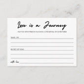 Carte Conseil L'amour de l'écriture moderne est une Fête des mar (Devant)