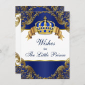 Carte Conseil Le Prince veut pour bébé (Devant / Derrière)