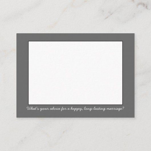 Carte Conseil Lime Elegant Rustic Luxe Mariage Tree (Dos)