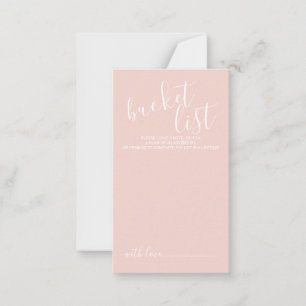 Carte Conseil Liste des segments de Mariage de script moderne