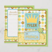 Carte conseil Little Prince (Devant / Derrière)