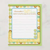 Carte conseil Little Prince (Dos)