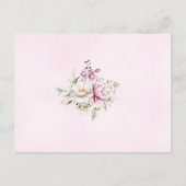 Carte Conseil Lune Fleurie Rose (Dos)