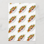 Carte Conseil Mangez plus de plantes frais motivation salade let (Dos)