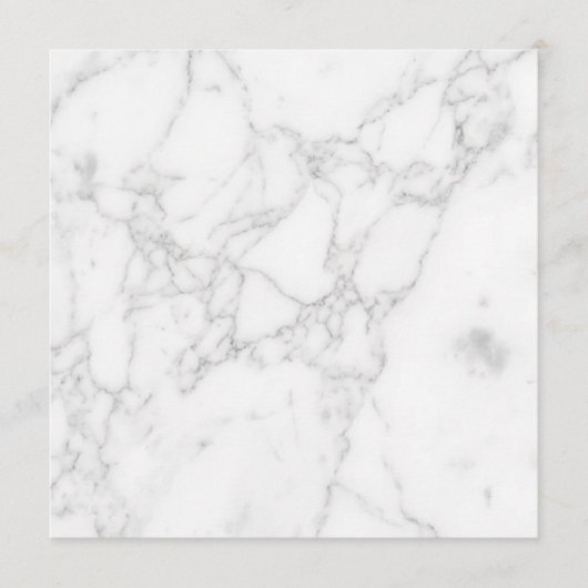 Carte Conseil Marbre Blanc (Devant)