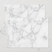 Carte Conseil Marbre Blanc (Devant / Derrière)