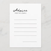 Carte Conseil Mariage de destination nautique bleu (Devant)