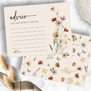 Carte conseil Mariage Floral