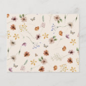 Carte conseil Mariage Floral (Dos)