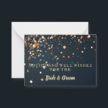 Carte conseil Mariage Gold Parties scintillant Fau<br><div class="desc">C'est Blank Elegant Gold Parties scintillant Faux Foil Mariage de conseil Carte de visite carte conseil. Cette carte est ornée de parties scintillant or. Il est parfait comme des cartes mariages,  cartes de visite et plus. Cliquez sur le bouton customiser pour personnaliser le design.</div>