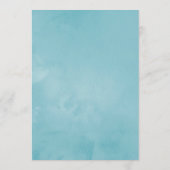 Carte Conseil Mariage Tropical Floral d'Été (Dos)