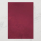 Carte Conseil Marsala - Bingo des nuptiales d'automne de Bourgog (Dos)