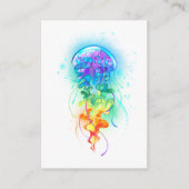 Carte Conseil Méduse arc-en-ciel (Devant)