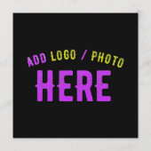 CARTE CONSEIL MODERNE ET MODERNE PERSONNALISABLE NOIR VÉRIFIÉ (Dos)