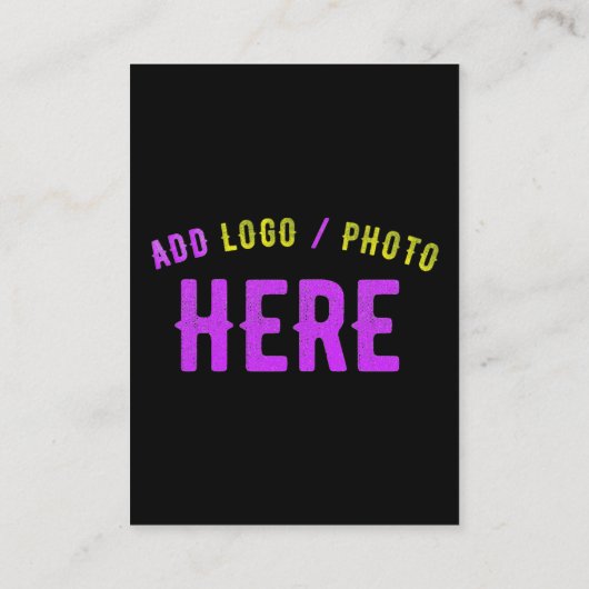 CARTE CONSEIL MODERNE ET MODERNE PERSONNALISABLE NOIR VÉRIFIÉ (Dos)