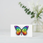 Carte Conseil Monarque papillon arc-en-ciel (Debout devant)
